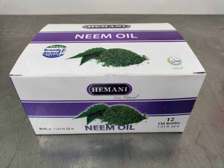 Hemani Neem Oil 30ml [1btl]/[12btl box] Lazada