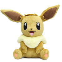 Anime plush toys sitting posture Eevee stuffed toys Pokemoned dolls for baby children to collect birthday gifts