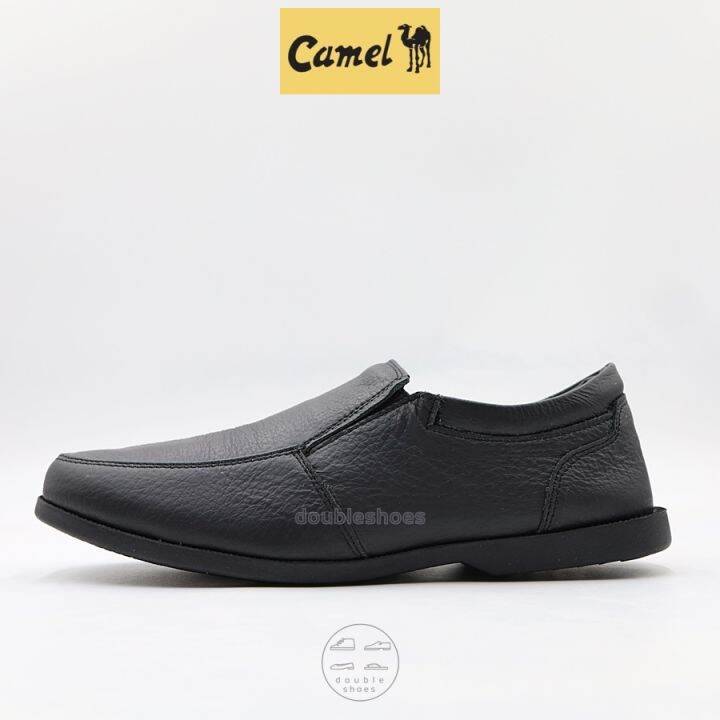 camel-cm125-รองเท้าคัทชูหนังแท้-ชาย-สีดำ-ไซส์-40-45