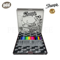 20 ct Sharpie Permanent Markers Assorted Color F 1.0 mm , UF 0.3 mm Rhino Special Edition - 20 ด้าม Sharpie ชาร์ปี้ ชุดปากกามาร์คเกอร์แบบคละสี หัว 1.0 มม. และ 0.3 มม. [pendeedee]