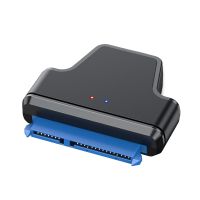 【YF】 USB B to Sata 22Pin Converter for 2.5 Inch External HDD Hard Drive 3 22 Pin 3.0 III