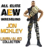 หุ่นแอ็คชั่น WWE/Aew/WF/WCW หายาก JON MOXLEY PVC ทั้งหมดชุดมวยปล้ำยอดเยี่ยมที่ไม่มีใครเทียบได้ชุดหุ่น2และ3 6.5