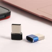 USB เชื่อมต่ออัลลอยด์จาก WEHUAN เป็นประเภท C ประเภท C USB-C ตัวผู้อะแดปเตอร์ OTG ตัวแปลง USB อะแดปเตอร์ปลั๊ก