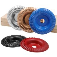 4 Inch Angle Grinder Wood Carving Disc Woodworking Grinding Shaping Wheel Abrasive Rotary Tool for 16mm Bore Angle Grinders