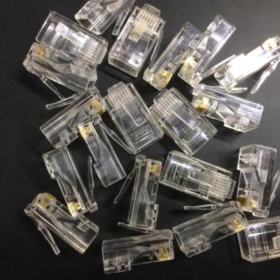 【On Sale】 Huilopker MALL CARPRIE ที่มีคุณภาพสูง20ชิ้น Cat5 Cat5e เชื่อมต่อเครือข่าย Rj45โลหะเคเบิ้ล Modular เสียบขั้ว18Mar30ร้อน