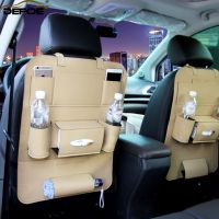 Car seat cover car seat storage bag organizador maletero car organizer child safety seat car steat back bag Anti kick cushion