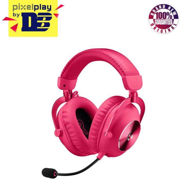 Logitech Pro X 2 Lightspeed Wireless Gaming Headset (Magenta) | Lazada PH