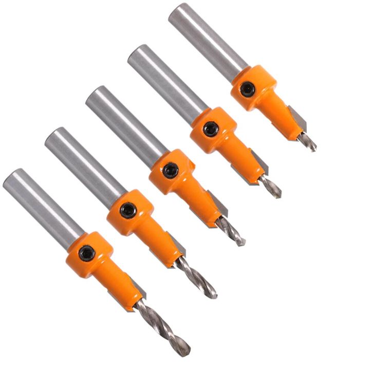 hh-ddpj8mm-shank-hss-woodworking-countersink-router-drill-bits-set-screw-extractor-remon-demolition-wood-milling-cutter-alloy-drill-bit