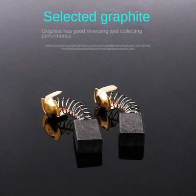 Electric Graphite Brush Polishing Carbon Brush Angle Grinder Replacement Hammer Drill High Hardness Cutting Polishing Machine Rotary Tool Parts Access