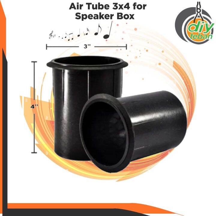 Speaker Air Vent tube hole Air Hole Plastic 2x3 and 3x4 Inch for