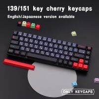 151 Keys  Dracula Keycaps Cherry Profile PBT Dye Sublimation Mechanical  Keycap For  GMK Keyboard 61/64/87/980/104/108 1.5U Ctrl