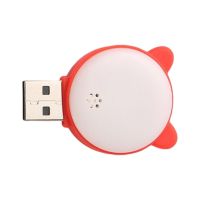 Universal Smart USB Night Light โคมไฟขนาดเล็กที่มีสีสันโคมไฟหนังสือคอมพิวเตอร์ LED การควบคุมด้วยเสียงอัจฉริยะไฟกลางคืน