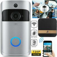 【LZ】 Wireless WiFi Doorbell Camera Waterproof 720P HD Video Door Bell Smart Outdoor Wireless Doorbell With Camera Night Vision