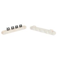 2 Pair 4 Pool Cue Rack, Billiard Stick Holder Wall Mount, Pool Table Rods Clip,Billiard Accessories