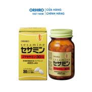 Viên Uống Bổ Sung Sesamin Và Squalene Orihiro 60 Viên Hỗ Trợ Phòng Ngừa