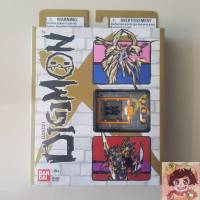 BANDAI DIGIMON Digital Monster V-pet Ver.X 2 ENG METALLIC GREY AND GOLD COLOR(สีเงินทอง) ของใหม่มือ 1[VER US]ดิจิม่อน