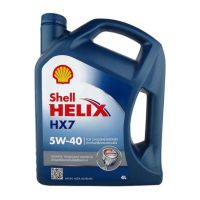 น้ำมันเครื่อง Shell HX7 5W-40 เบนซิน 4  ลิตร