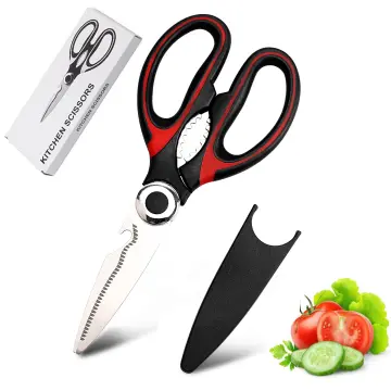Scissors Stainless Steel Kitchen Scissors, Strong Chicken Bone Scissors,  Multifunctional Thickened Food Scissors, Food Supplement Scissors, Meat  Sciss