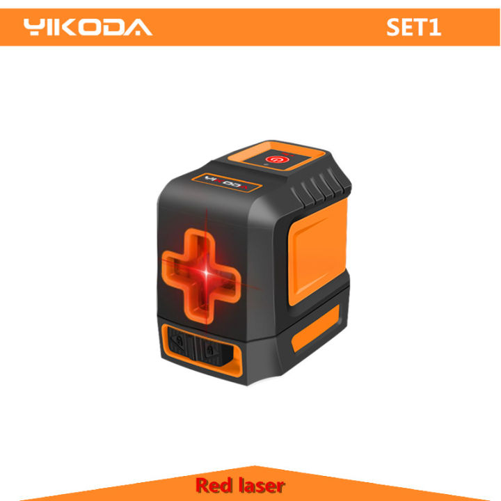 yikoda-laser-level-cross-line-laser-redgreen-beam-portable-2-lines-mini-level-meter-measuring-instrumentation-tools