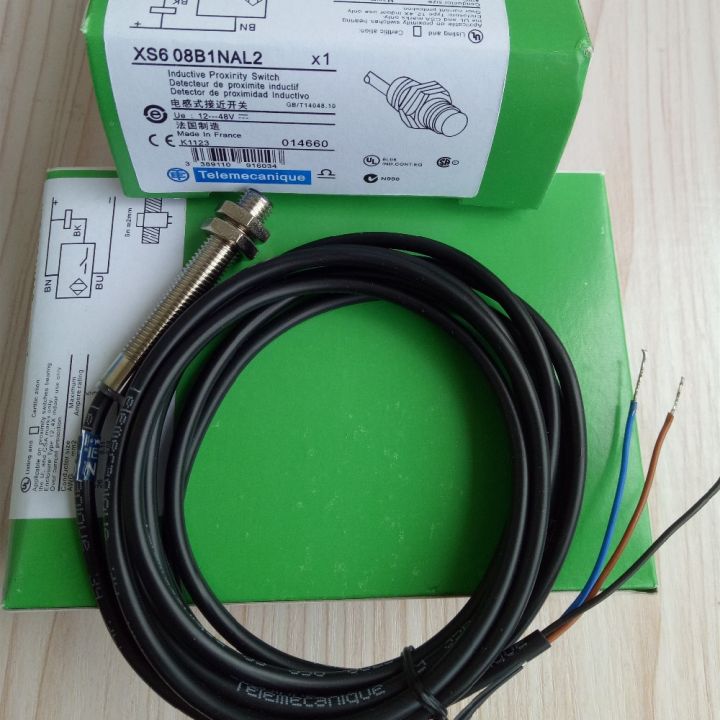 Xs608b1nal2ชไนเดอร์คุณภาพสูง Inductive Proximity Switch Sensor รับประกันหนึ่งปี