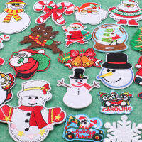 Christmas Embroidery Embroidered Applications for Sewing Christmas Custom Iron on Transfer Childrens Clothing Patch Badges Sewing Machine Parts  Acce