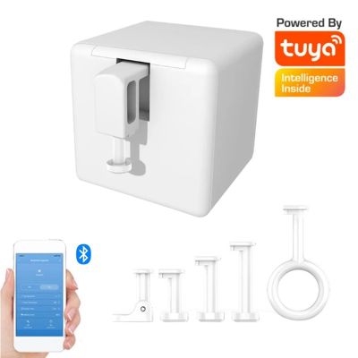 Tuya Smart Switchbot Remote Control Bluetooth Smart Fingerbot Voice Control Button Pusher Smart Life Toolkit