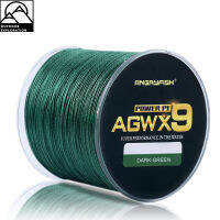 XM Angryfish Agwx9 500เมตร Senar Pancing Pe แข็งแกร่งมากเหยื่อล่อทนต่อการสึกหรอเครื่องมือเชือกถักตกปลา