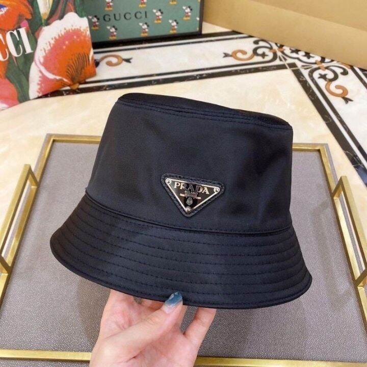 Prada fisherman hat satin fabric soft and smooth unisex | Lazada PH