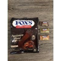 Foxs Coffee World Candy Assorted Passionate Blend รวม 3 รส ใน 1 ถุง น้ำหนัก 90 กรัม Exp.31/07/24