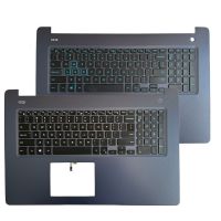 New US laptop Keyboard for Dell inspiron G3 17 3779 5779 with palmrest upper cover