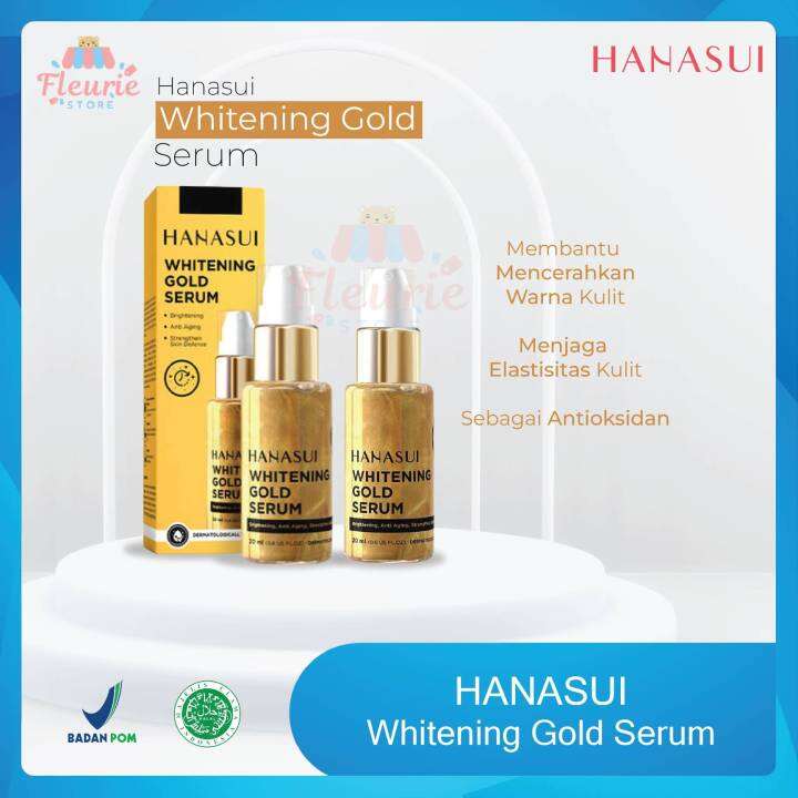 HANASUI Serum Whitening Gold 20ml (Gold) | Lazada Indonesia