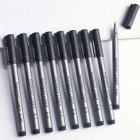 3/5/9 Pcs Pigment Liner Art Markers Needle Pens Waterproof Brush Pen Black Fine Tip Student Sketching Art Supplies Stationery