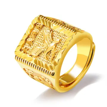 Gold finger ring hot sale design mens