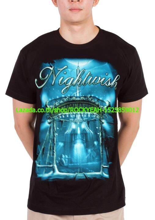 เสื้อวง-nightwish-เสื้อใส่สบาย-rock-ไนท์วิช-ไซส์ยุโรป-rdm1228