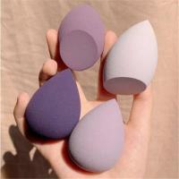 4pcs Makeup Sponge Powder Puff Dry and Wet Combined Beauty Cosmetic Ball Foundation Powder Puff Bevel Cut Make Up Sponge Tools