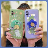 cute Rotatable stand Phone Case For Samsung Galaxy A02/M02/SM-A022F/A022M Skin feel silicone protective case Glitter