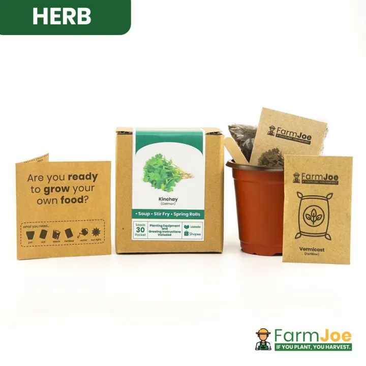 SEED STARTING KIT for First Time Gardeners Grow Kit Seedling Kit