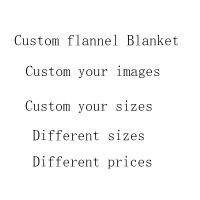 ◊❂✇ Custom flannel Fleece blanket throw blanket plush soft Warm Solid air conditional blanket Travel Office Home Small Blanket for Sofa Bed