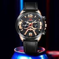 VA VA VOOM Luxury Brand Men Analog Leather Sports Watches Mens Army Military Watch Male Date Quartz Clock Relogio Masculino 2023