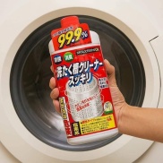 Nước tẩy vệ sinh lồng máy giặt Rocket 99,9% của Nhật bản 550g loại cực mạnh