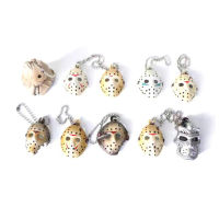 10pcsset Party Favors Friday The 13 Jason Keychains Mini Creative Garage Kit Voorhees Freddy Hockey For Halloween Gift Giveaway