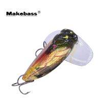 Makebass 5.5cm 7.5g Fishing Lures Insect Cicada Topwater Artificial Hard Baits Floating Plastic Popper Fishing Tackle