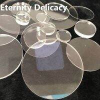 Thick Round Plexiglass Transparent Clear plastic Sheet acrylic board Organic glass Sheet