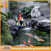 Homyl การตกแต่งกังหันลมเรือใบตกแต่งสวนสำหรับบริเวณลานกว้างของสวน