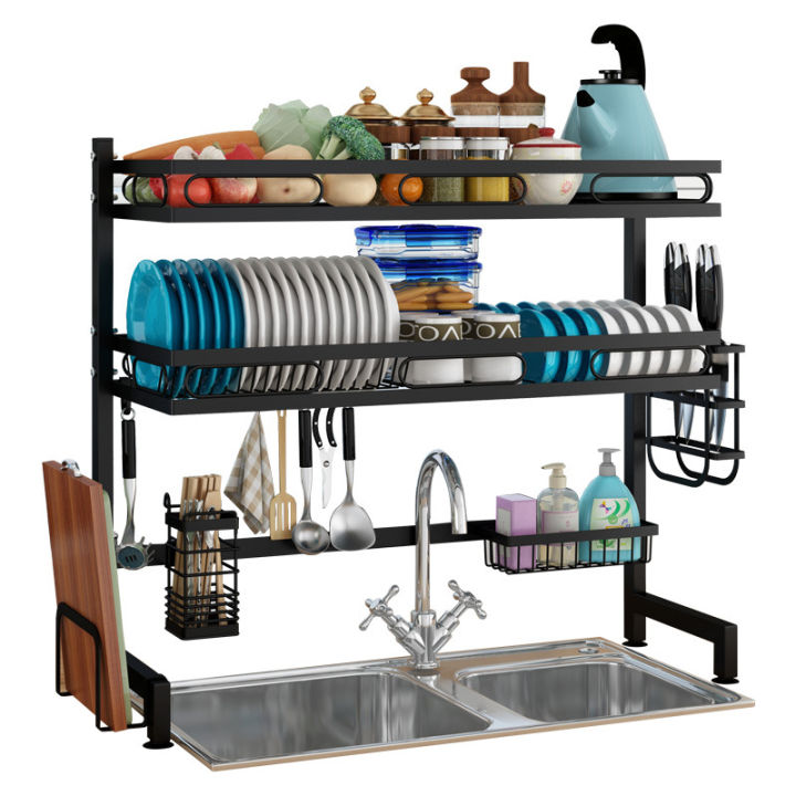 spot-parcel-post-kitchen-sink-storage-shelf-top-dish-rack-draining-rack-sink-dish-rack-rack-faucet-place-bowls-and-dishes-storage-rack