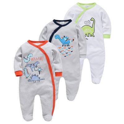 3pcs 5pcs Newborn Baby Girl Boy Sleep Wear bebe fille Cotton Breathable Soft ropa bebe Newborn Sleepers Baby Pjiamas