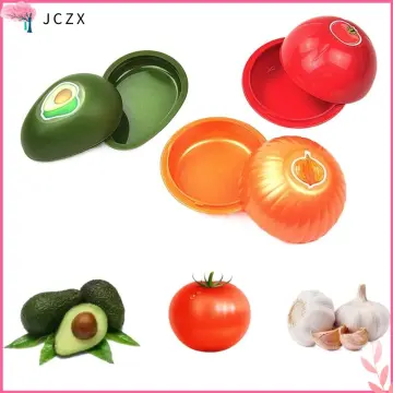 4 PCS Fruit Vegetable Shaped Savers Avocado Onion Tomato And Lemon