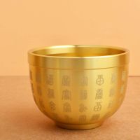 [hot]♠✿  Fengshui Bowl Shui Wealth Luck Chinese for Bai Fu Ornament Storage
