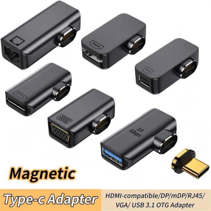 vedio-converter-usb-3-1ถึง-type-c-usb-3-1-otg-adapter-usb-type-c-adapter-type-c-adapter-4k8k-fast-charging-metal-magnetic-60hz