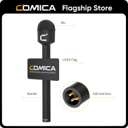 Comica HRM-C cầm tay đa hướng Microphone XLR micro điện động cho DSLR Máy